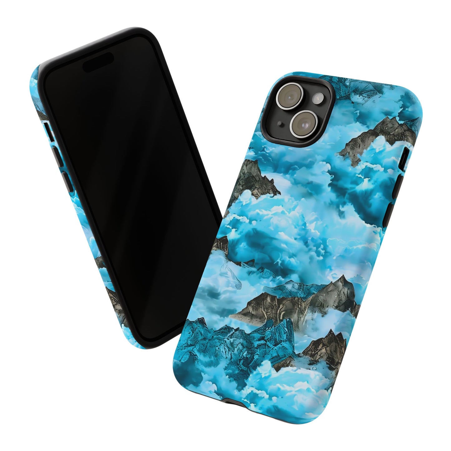 Mountain Wave Phone Case - Adventure Gear, Outdoor Gifts, Stylish Cases, Trendy Accessories, Nature Lovers