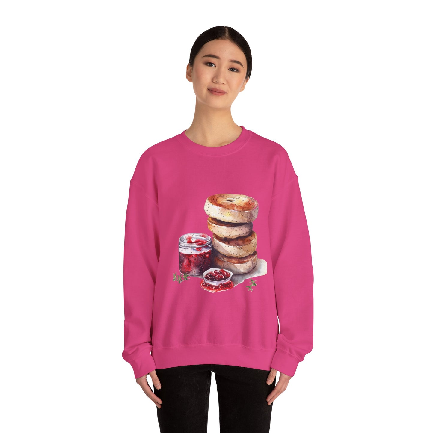 Unisex Heavy Blend™ Crewneck Sweatshirt - Royal Treats - British Cuisine with a Regal Twist