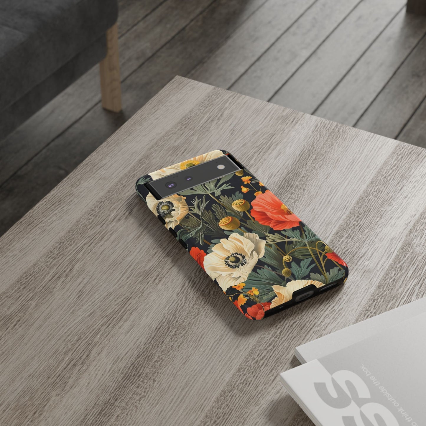 Floral Phone Case - Tough Cases with Vibrant Garden Design, Phone Accessory, Gift for Her, Spring Style, Nature Lover