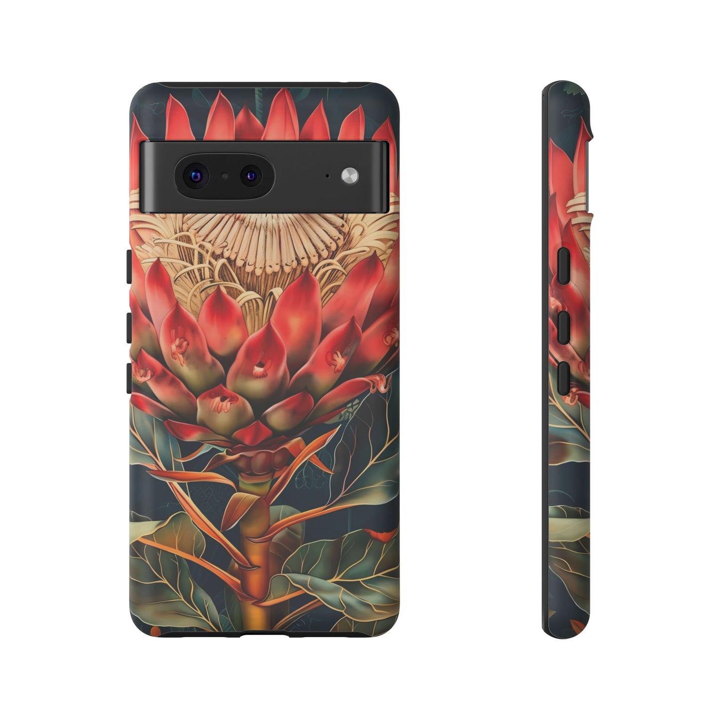 Tough Cases: Vibrant Floral Phone Case, Tough Phone Covers, Floral Art Cases, Nature Design Accessories, Gift for Nature Lovers