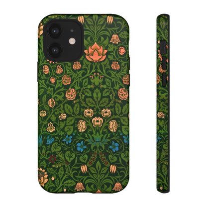 Crimson Leaf Whirl – Phone Case - Tough Cases