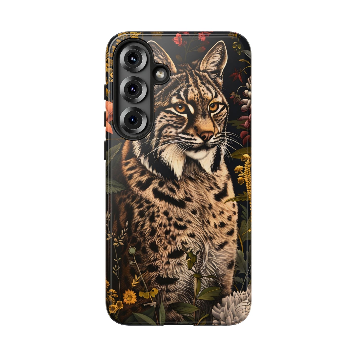 Wildlife Phone Case with Lynx Design, Tough Cases, Animal Lovers Gift, Nature Inspired Accessories, Unique Tech Protection