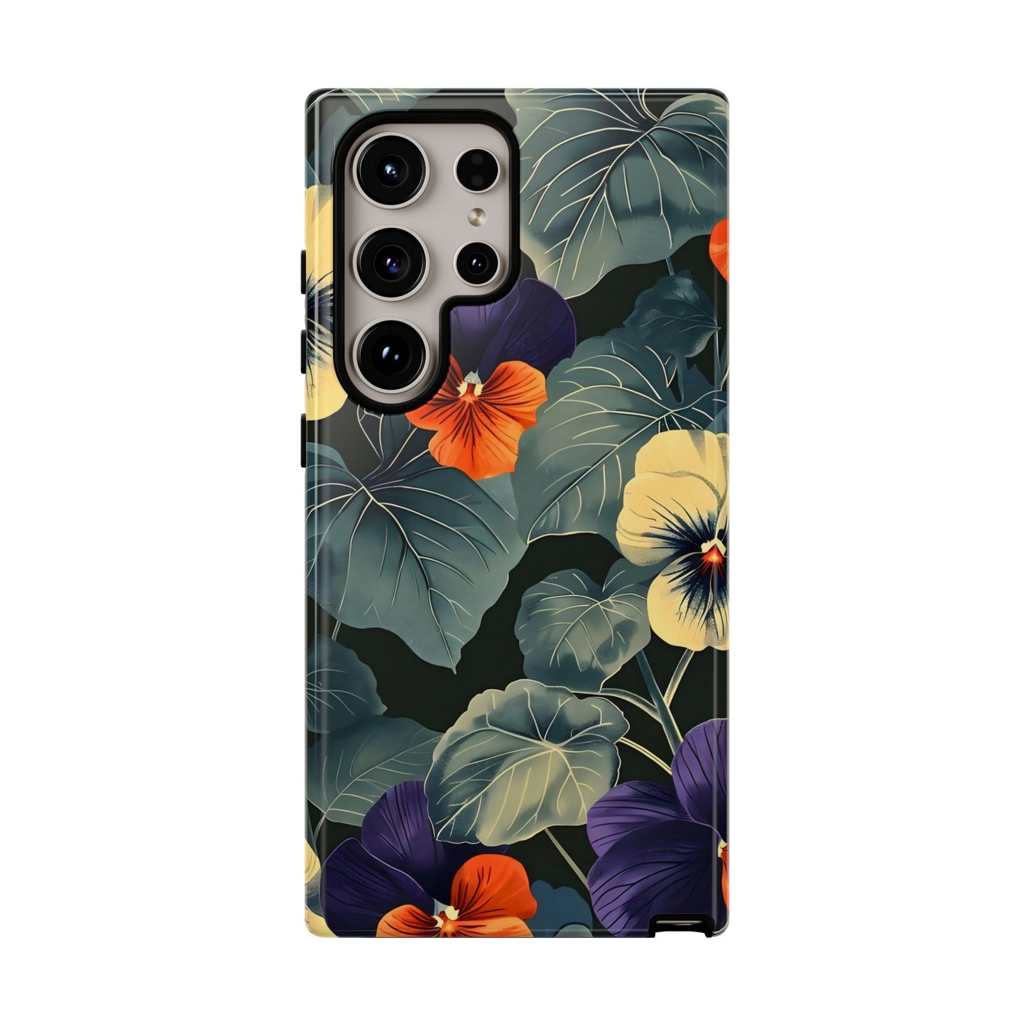 Tough Cases Floral iPhone Case, Tough Phone Cover, Stylish Floral Design, Gift for Her, Summer Vibe, Durable Protective Case