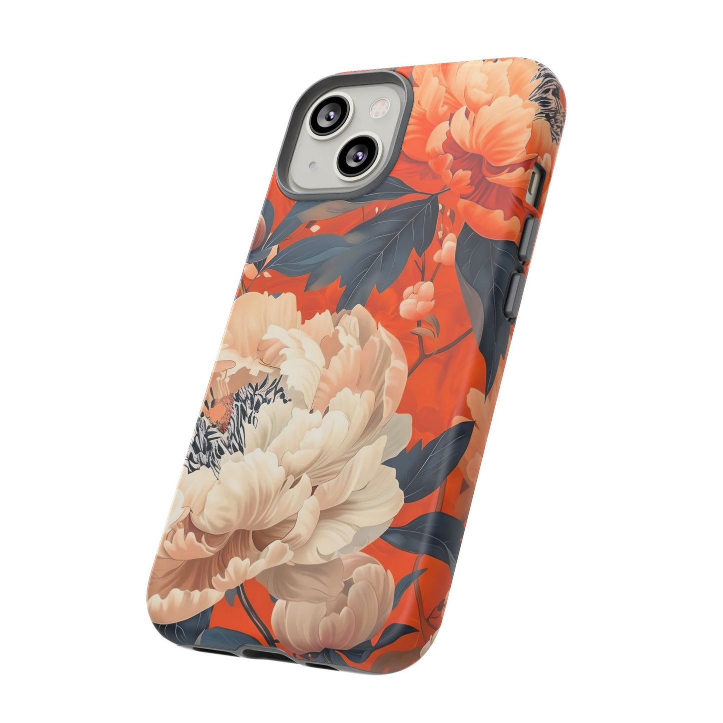 Floral Tough Case, Durable Floral Phone Case, Stylish Protection Case, Gift for Her, Spring Accessories, Mother’s Day Gift