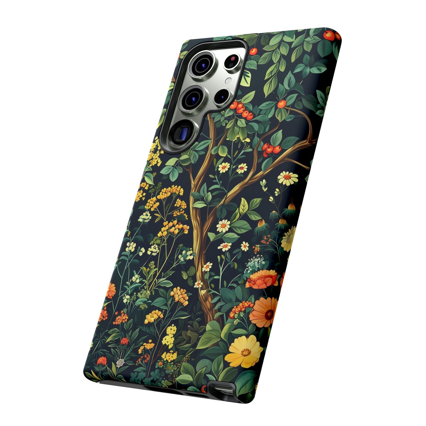 Floral Phone Case - Tough Cases, Colorful Nature Design, Gift for Flower Lovers, Phone Accessory, Unique Cell Phone Cover