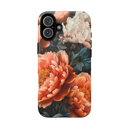 Floral Phone Case - Tough Cases, Durable Cover, Flower Design, Unique Gift, Phone Accessories