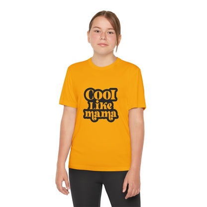 Cool Like Mama -Youth Tee - Trendy Graphic Shirt for Kids