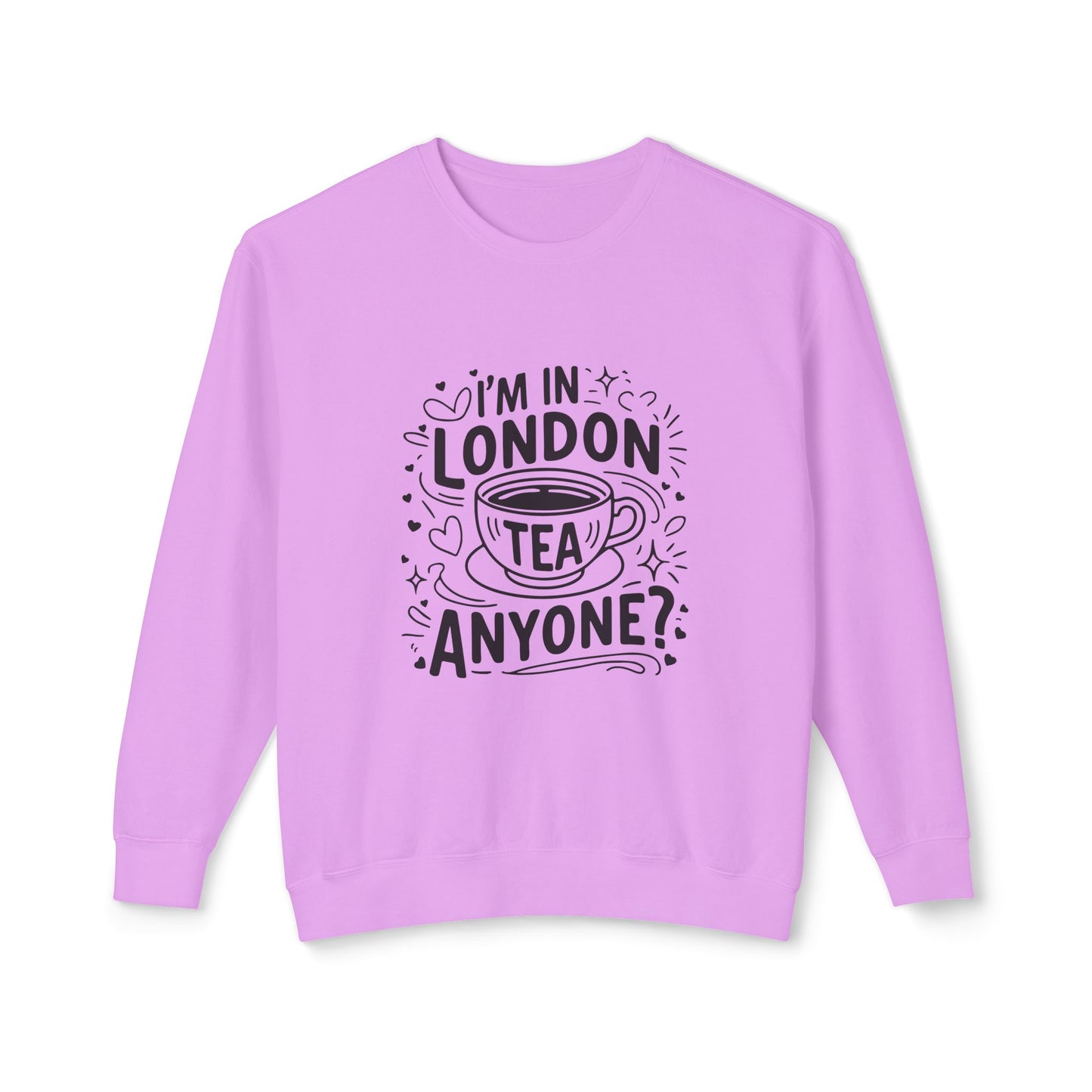 Unisex Lightweight Crewneck Sweatshirt - London's Tea