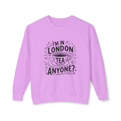 Unisex Lightweight Crewneck Sweatshirt - London's Tea
