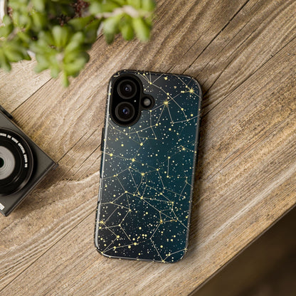 Celestial Phone Case - Starry Night Galaxy Design, Tough Case for Astrology Lovers, Cosmic Gift for Birthdays, Space Themed Accessory