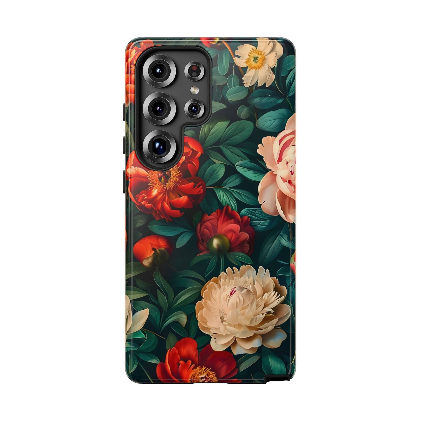 Floral Phone Case - Tough Cases, Vibrant Protection, Gift for Her, Cute Floral Design, Trendy Accessory, Perfect for Spring
