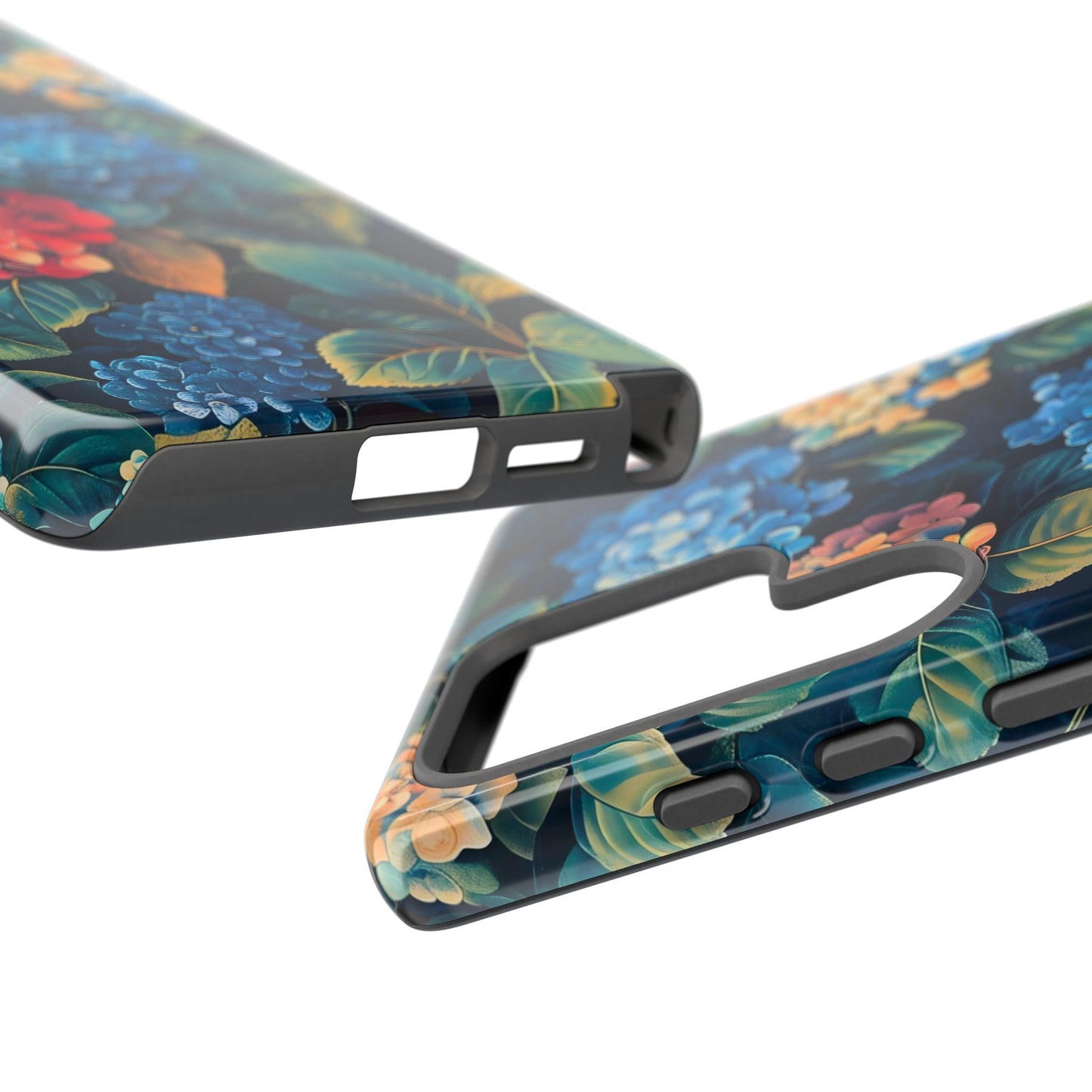 Floral Phone Case, Stylish Tough Case for Gardener Gift, Flower Lover Accessory, Pretty Floral Design, Protective Case