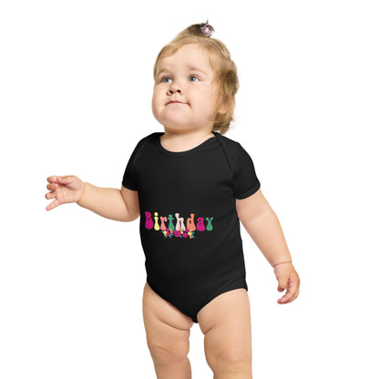 Cute Birthday Baby Bodysuit - It's My Birthday Bodysuit for Little Ones
