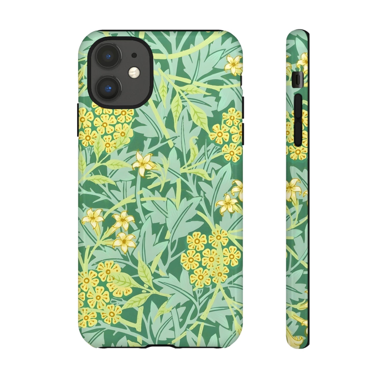 Tough Cases Organic Floral Phone Case, Stylish iPhone Cover, Eco-Friendly Gift, Nature Lover Accessory, Spring Decor, Unique Phone Protector