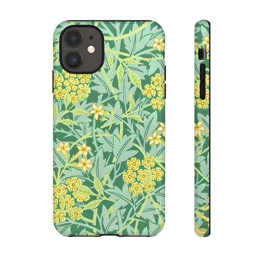 Tough Cases Organic Floral Phone Case, Stylish iPhone Cover, Eco-Friendly Gift, Nature Lover Accessory, Spring Decor, Unique Phone Protector