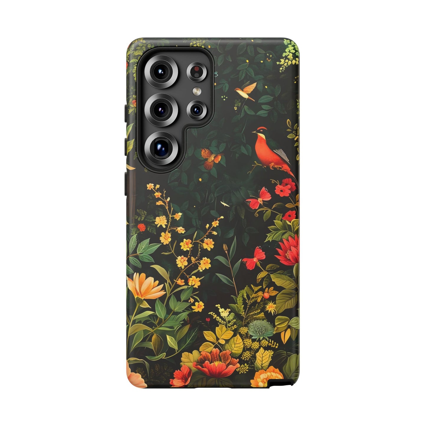 Floral Tough Phone Case, Nature-Inspired Design, Ideal for Garden Lovers, Gift for Birthdays, Christmas, Eco-Friendly Accessory