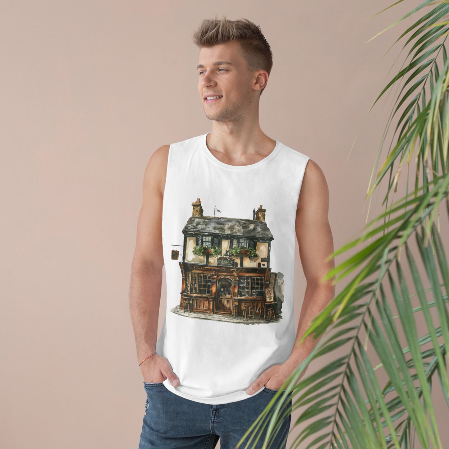 Unisex Barnard Tank - British Historic House - Classic Architectural Elegance
