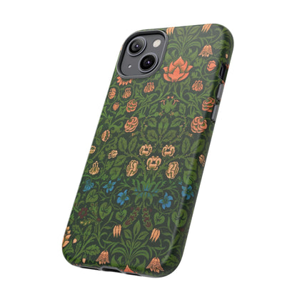 Crimson Leaf Whirl – Phone Case - Tough Cases