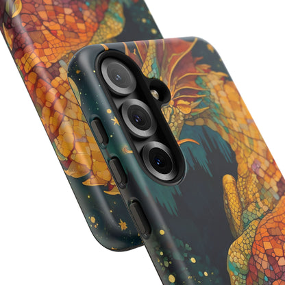 Dragon Art Phone Case, Tough Phone Cover, Fantasy Gift, Unique Mobile Accessory, Dragon Lover Gift, Stylish Protection