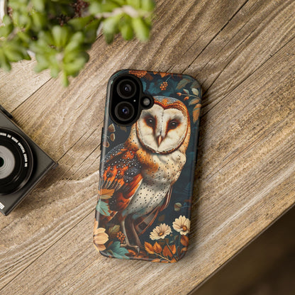 Barn Owl Phone Case | Tough Cases, Nature Lover Gift, Wildlife Accessory, Eco-Friendly Phone Protection, Unique Gift Idea