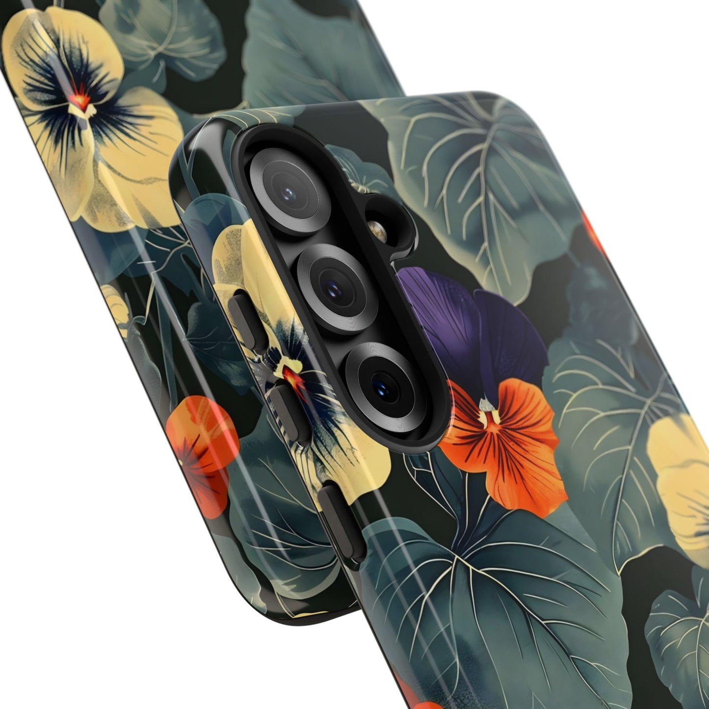 Tough Cases Floral iPhone Case, Tough Phone Cover, Stylish Floral Design, Gift for Her, Summer Vibe, Durable Protective Case