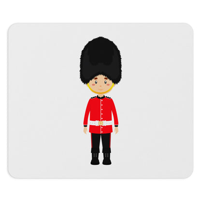 Cute Royal Guard Mouse Pad, British Theme Desk Accessory, Office Gift, Gamer Mat, Computer Pad, Unique Home Decor, Fun Workspace Decor