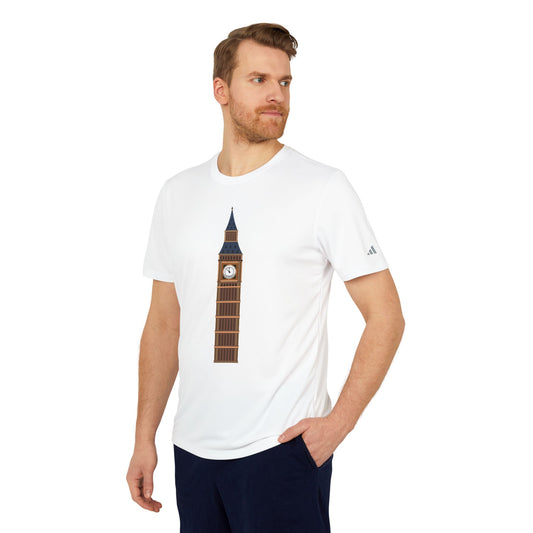 adidas Unisex Sport T-shirt - Echoes of London: Big Ben’s Legacy