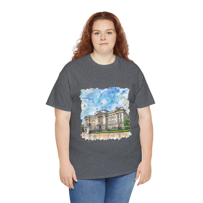 Unisex Heavy Cotton Tee - England Aesthetics - Embracing Classic British Charm and Style