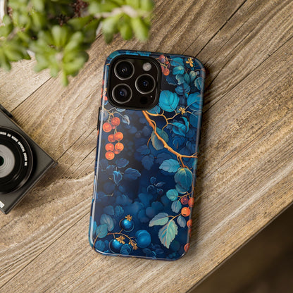 Artistic Phone Case with Floral Design, Tough Cases for iPhone, Nature-Inspired Accessory, Unique Gift for Her, Protective Cover