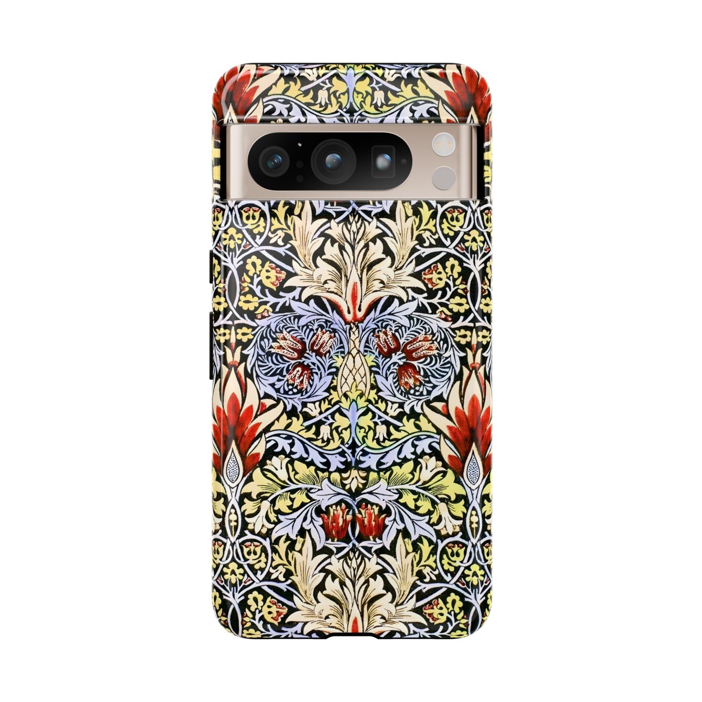 Stylish Phone Case - Floral Design, Tough Cases, Gift for Her, Phone Accessories, Trendy Tech, Unique Cell Phone Cover