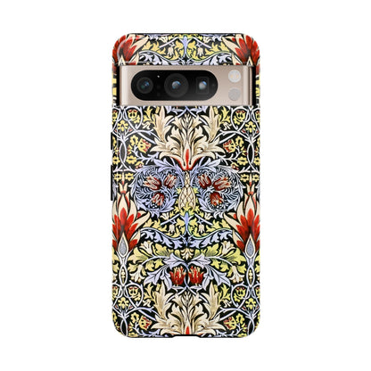 Stylish Phone Case - Floral Design, Tough Cases, Gift for Her, Phone Accessories, Trendy Tech, Unique Cell Phone Cover