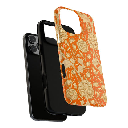Floral Phone Case, Vibrant Tough Cases for Garden Lovers, Stylish Protection, Gift for Birthdays, Spring Decor, Unique Design