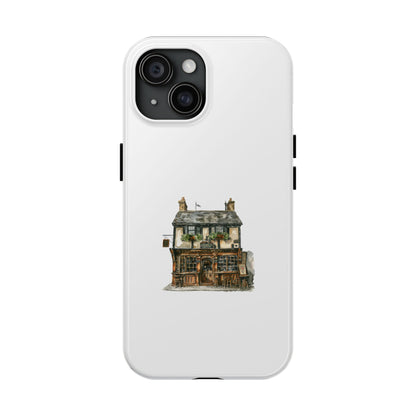 Charming Cottage Tough Phone Case - Durable Protection with Whimsical Design