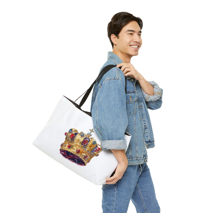 Royal Crown Weekender Tote Bag, Travel Bag, Beach Tote, Shopping Bag, Royal Decor, Gift for Her