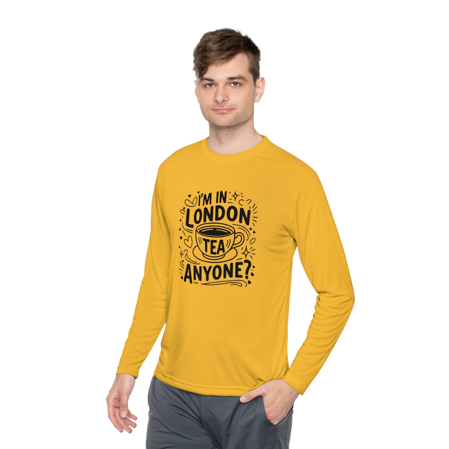 Unisex Lightweight Long Sleeve Tee - London's Nostalgic Tea