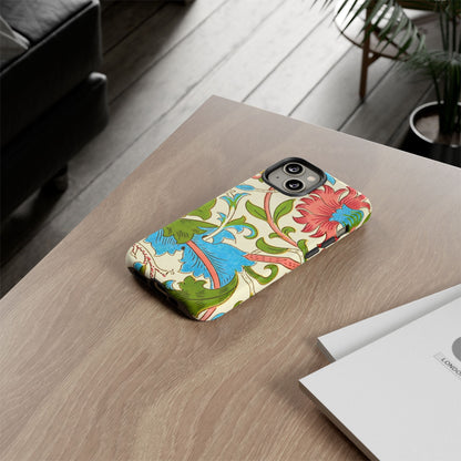Tough Floral Phone Case - Artistic Smartphone Cover, Floral Print Gift, Protective Case | For Nature Lovers, Stylish Accessory, Phone [...]