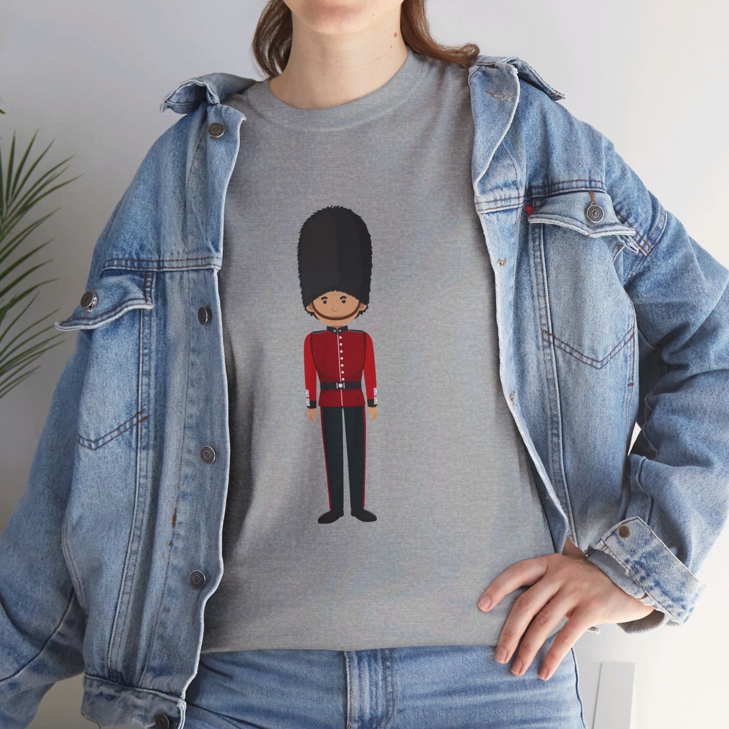 Red Jacket - Bodmin Keep Cornwall's Army Museum Classic Unisex Heavy Cotton Tee