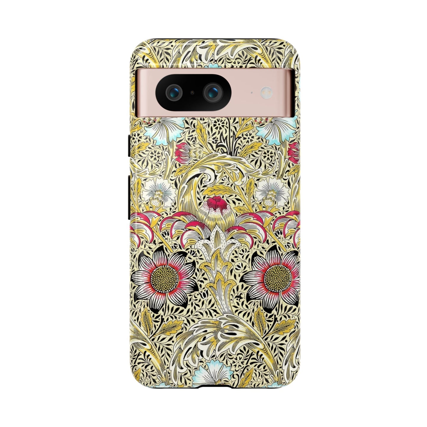 Floral Phone Case - Tough Cases, Floral Design, Stylish, Protective, Unique Gift for Her, Phone Accessories