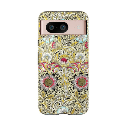 Floral Phone Case - Tough Cases, Floral Design, Stylish, Protective, Unique Gift for Her, Phone Accessories