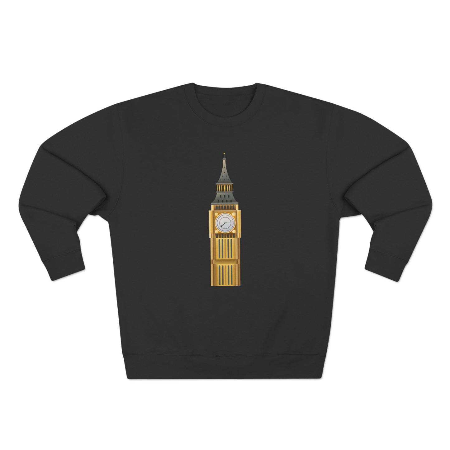 Unisex Crewneck Sweatshirt - Iconic Big Ben Clock Tower