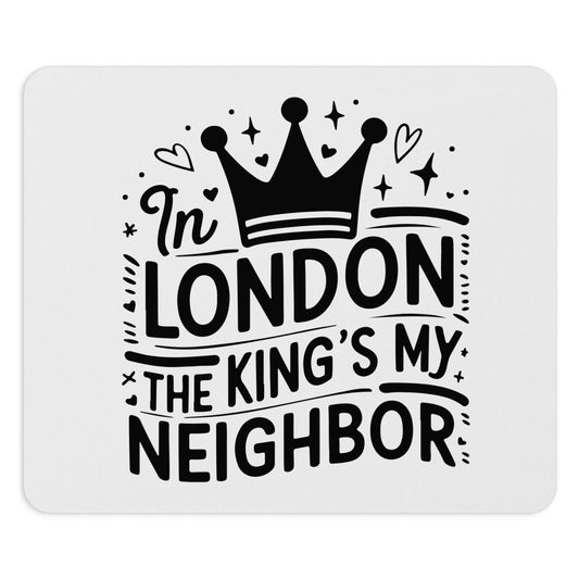London-Themed Mouse Pad, Creative Desk Accessory, Office Gift, Computer Mouse Mat, Inspirational Decor, Perfect for London Lovers