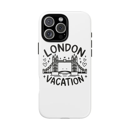 London Vacation Phone Case, Travel Accessories, Unique Gift, London Lover, Custom Phone Cover, Vacation Souvenir