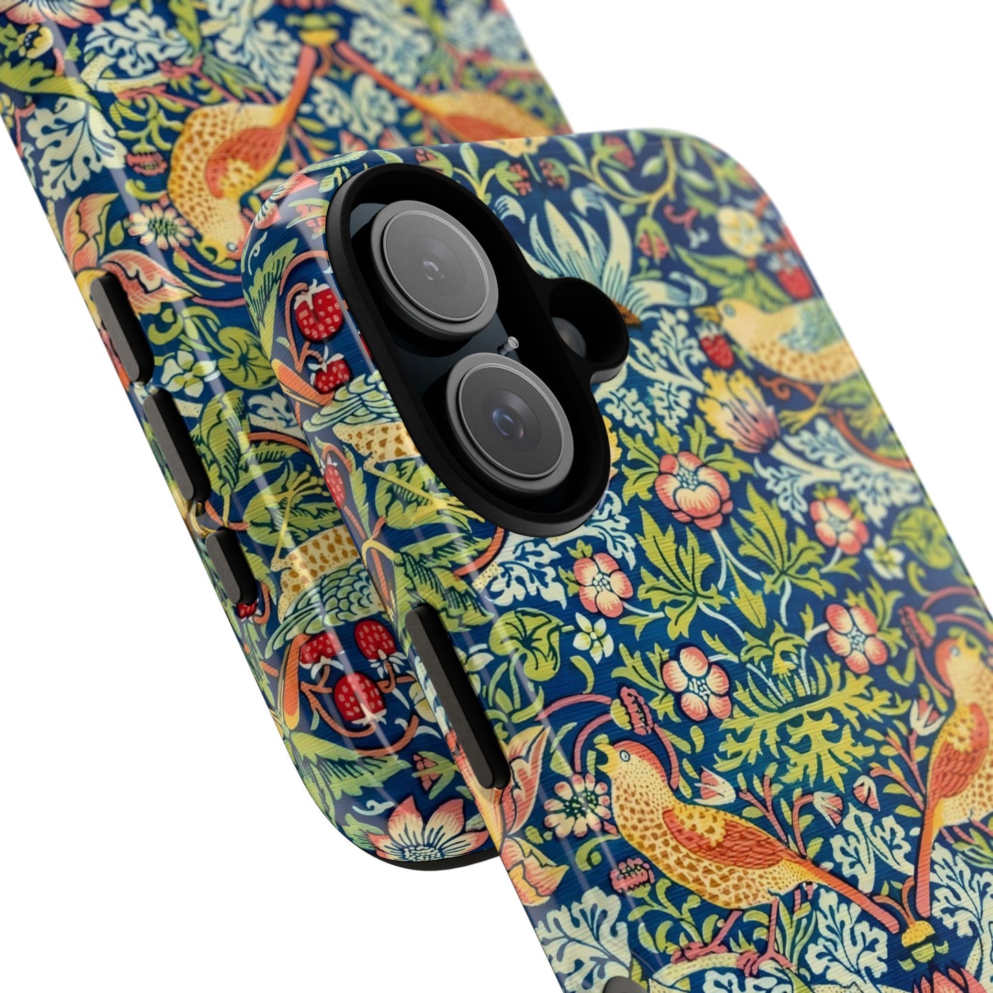 Floral Phone Case | Tough Cases, Stylish Protection, Unique Gift, Eco-Friendly, Floral Pattern, Bird Design