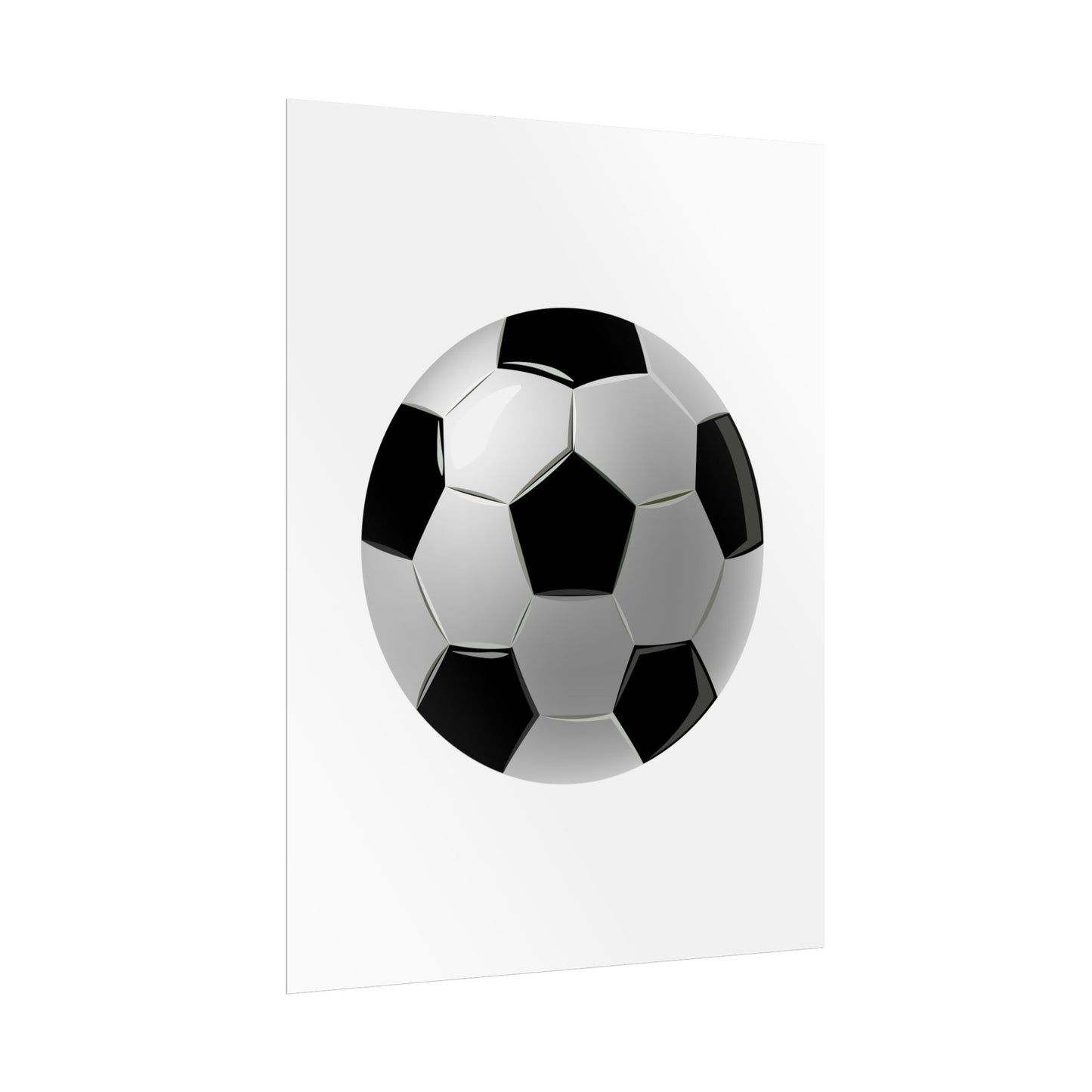 Soccer-Themed Rolled Posters | Perfect for Sports Decor, Game Room, Youth Birthdays, Gifts for Soccer Fans, Wall Art