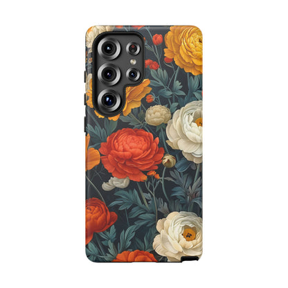 Floral Tough Case for Phones | Durable Floral Phone Cover, Boho Chic, Unique Gift for Her, Phone Protection, Flower Design