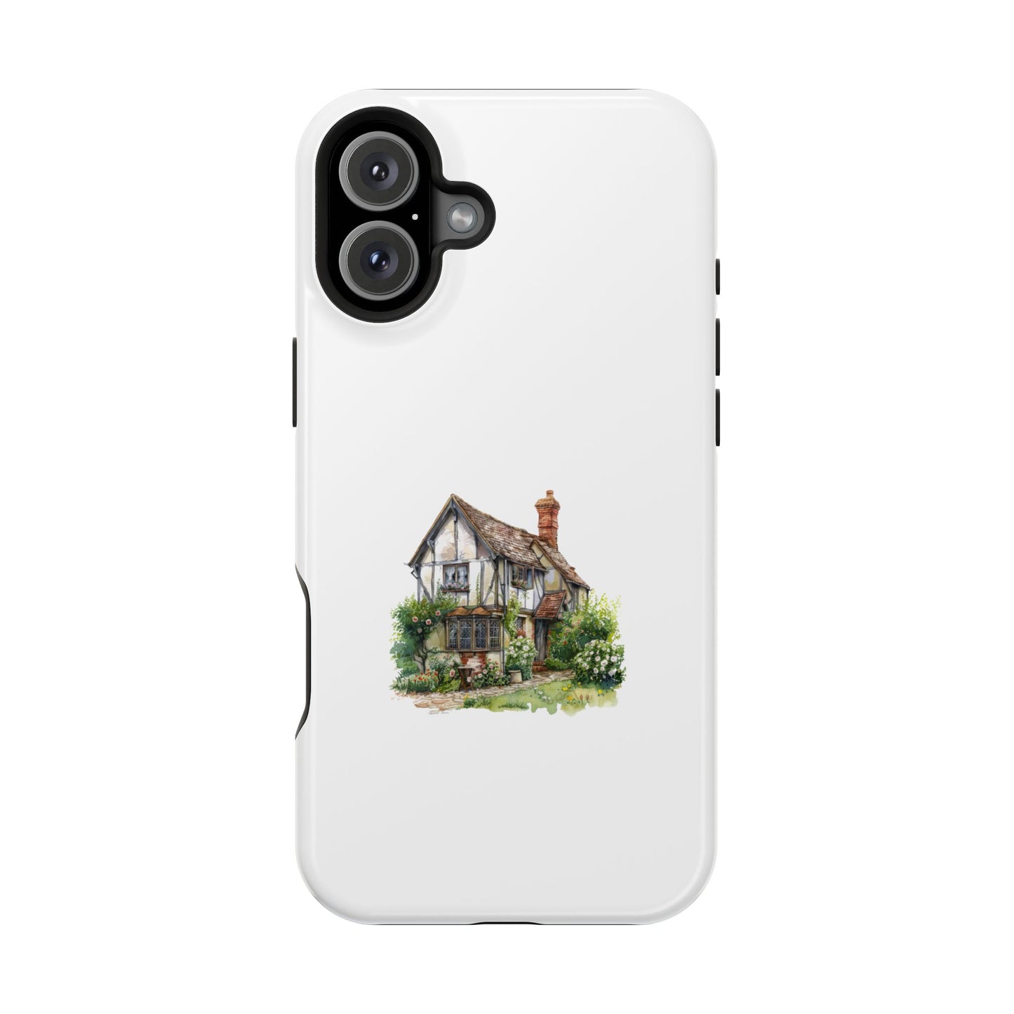 Magnetic Phone Cases, Whimsical Cottage Design, Unique Gift, Phone Accessory, Artful Cases for Nature Lovers, Customized Options