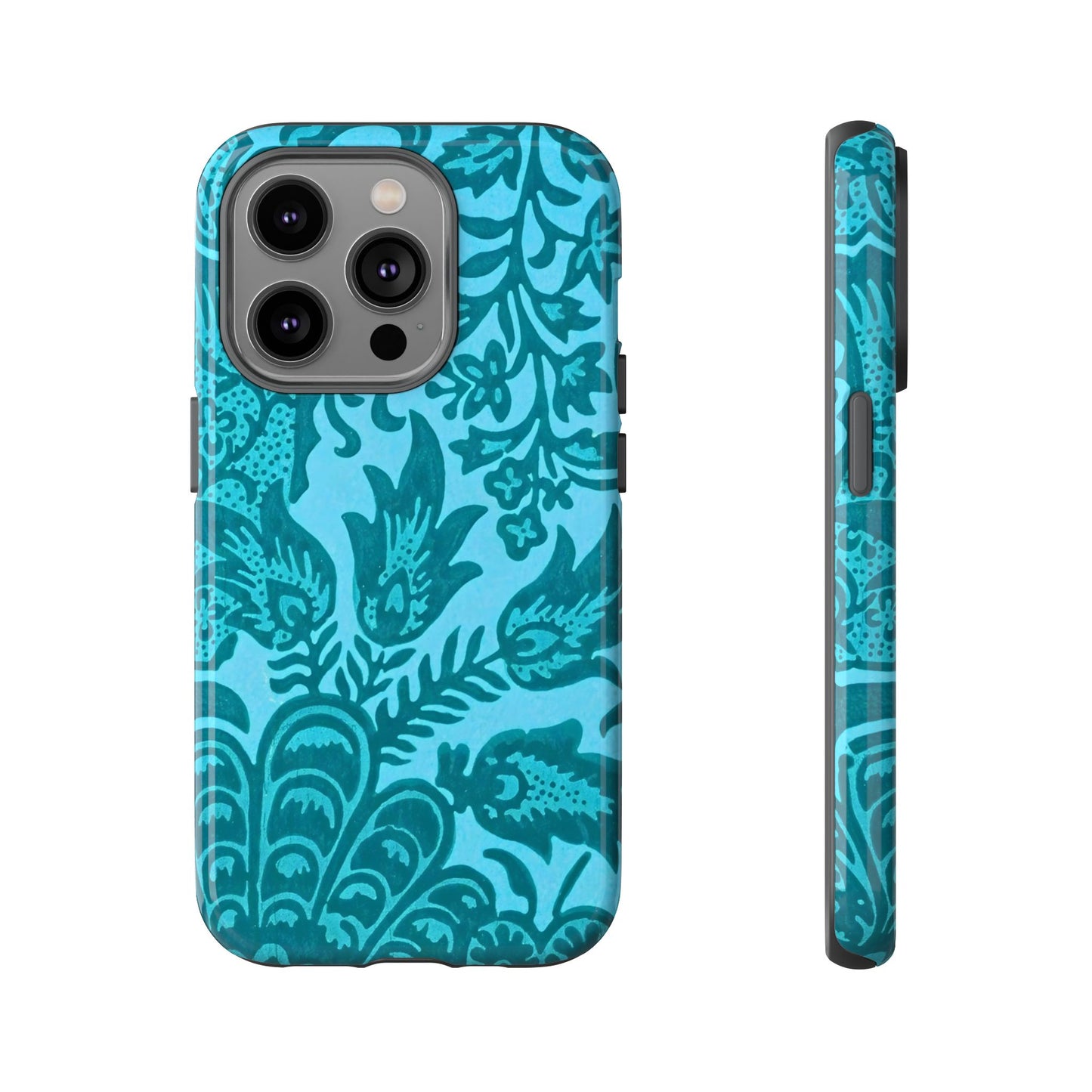 Bohemian Phone Case, Tough Floral Phone Cover, Artistic Phone Protector, Gift for Her, Unique Tech Accessories
