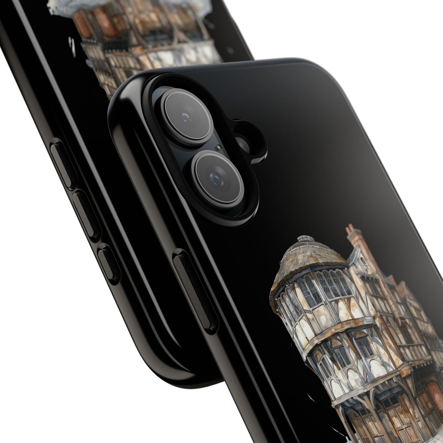 Stylish Phone Case featuring Unique Building Design, Art Lover Gift, Durable Phone Cover, Trendy Gadget Accessory, Unique Gift for Her