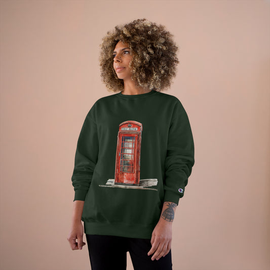 Champion Sweatshirt - Iconic British Public Telephone