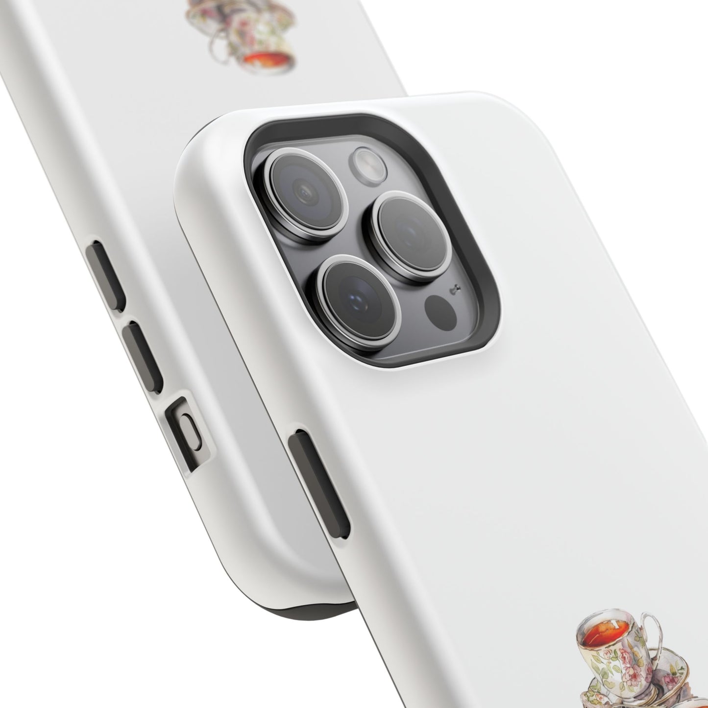 Charming Magnetic Tough Cases - Unique Art Phone Covers, Gift for Tea Lovers, Cute Phone Accessories, Stylish Tech Gifts